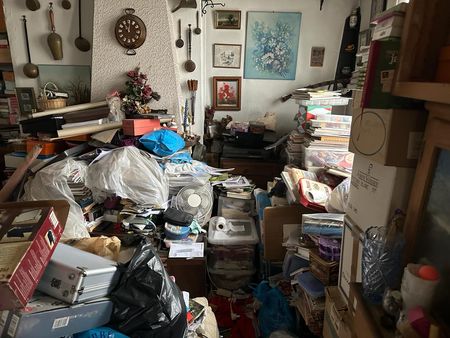 Essonne photo debarras appartement avant intervention