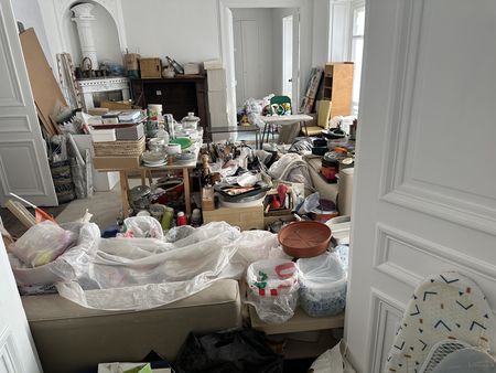 photo d'appartement Marly le Roi avant debarras